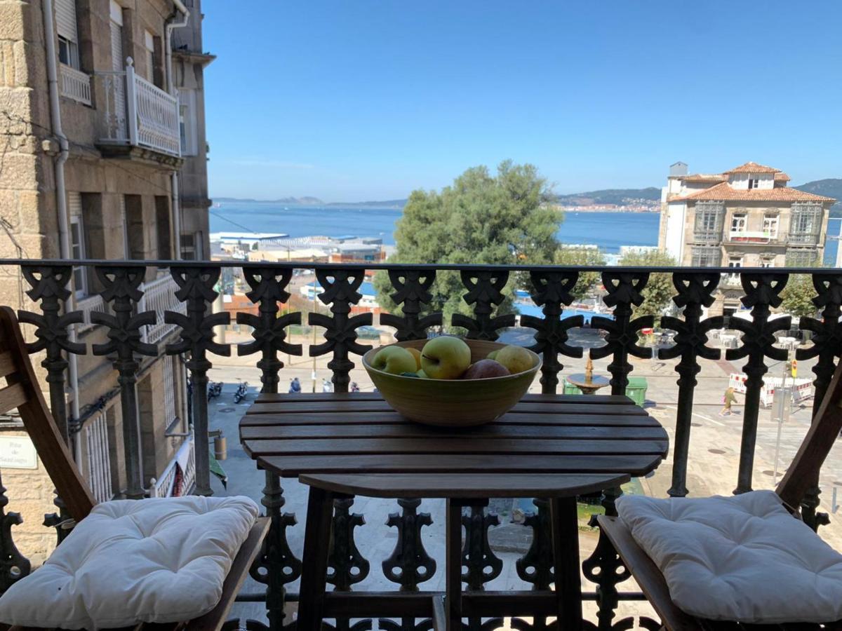Refugio De Paz Y Encanto En El Corazon De Vigo Con Vistas Al Mar ภายนอก รูปภาพ