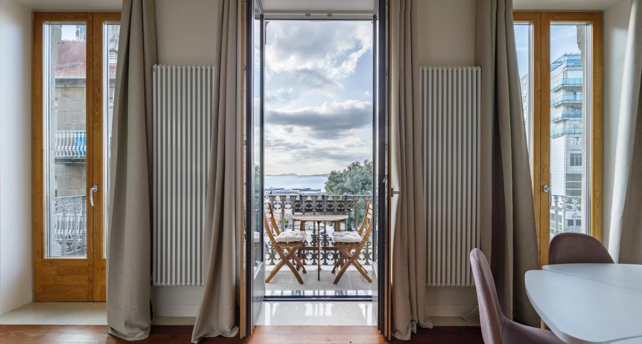 Refugio De Paz Y Encanto En El Corazon De Vigo Con Vistas Al Mar ภายนอก รูปภาพ